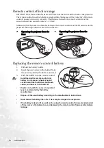 Предварительный просмотр 16 страницы BenQ Commuter Series User Manual