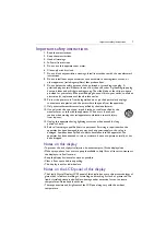 Предварительный просмотр 7 страницы BenQ CS6501 User Manual