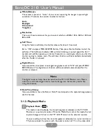 Предварительный просмотр 11 страницы BenQ DC 2110 User Manual