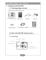 Предварительный просмотр 4 страницы BenQ DC 2300 User Manual