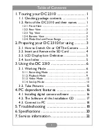 Preview for 3 page of BenQ DC 2310 User Manual