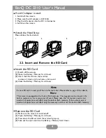 Предварительный просмотр 7 страницы BenQ DC 2310 User Manual