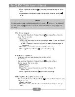 Preview for 13 page of BenQ DC 2310 User Manual