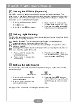 Предварительный просмотр 12 страницы BenQ DC 3400 User Manual