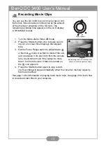 Предварительный просмотр 14 страницы BenQ DC 3400 User Manual