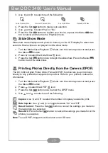 Preview for 17 page of BenQ DC 3400 User Manual