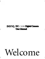 BenQ DC C1000 User Manual preview