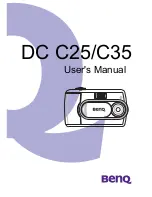 BenQ DC C25 User Manual preview