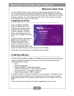 Preview for 21 page of BenQ DC C25 User Manual