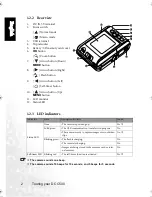 Предварительный просмотр 8 страницы BenQ DC C500 User Manual