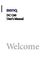 Предварительный просмотр 1 страницы BenQ DC C60 - Digital Camera - 6.0 Megapixel User Manual