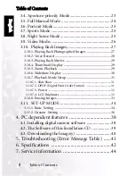 Preview for 4 page of BenQ DC C60 - Digital Camera - 6.0 Megapixel User Manual