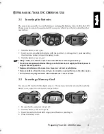 Предварительный просмотр 7 страницы BenQ DC C800 User Manual