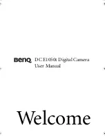 BenQ DC E1050t User Manual preview