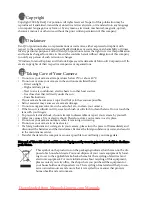 Preview for 2 page of BenQ DC E310 User Manual