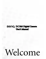 BenQ DC E43 User Manual preview