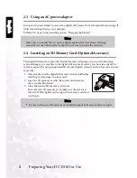 Preview for 8 page of BenQ DC E510 User Manual