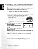 Preview for 8 page of BenQ DC E521 User Manual