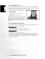 Preview for 8 page of BenQ DC E53 User Manual