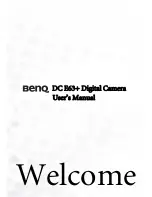 BenQ DC E63+ User Manual preview