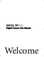 BenQ DC E720 User Manual предпросмотр