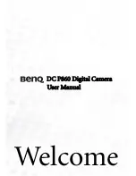 BenQ DC P860 User Manual preview