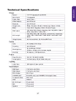 Предварительный просмотр 29 страницы BenQ DCP10 User Manual