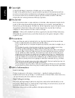 Preview for 2 page of BenQ DE320 User Manual