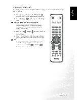 Предварительный просмотр 61 страницы BenQ DE320 User Manual