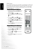 Preview for 64 page of BenQ DE320 User Manual