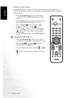 Предварительный просмотр 80 страницы BenQ DE320 User Manual