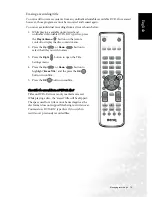 Предварительный просмотр 85 страницы BenQ DE320 User Manual