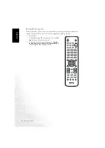 Предварительный просмотр 86 страницы BenQ DE350 User Manual