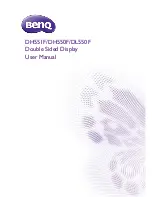 BenQ DH550 User Manual preview