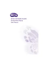 BenQ DH550C User Manual preview