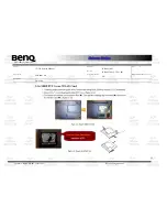 Предварительный просмотр 12 страницы BenQ DHA300 Disassembly Instructions Manual