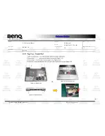 Preview for 14 page of BenQ DHA300 Disassembly Instructions Manual