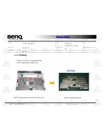 Предварительный просмотр 17 страницы BenQ DHA300 Disassembly Instructions Manual