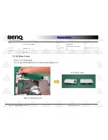 Предварительный просмотр 19 страницы BenQ DHA300 Disassembly Instructions Manual