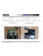 Предварительный просмотр 23 страницы BenQ DHA300 Disassembly Instructions Manual