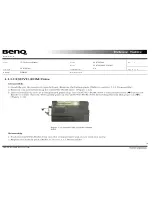 Preview for 10 page of BenQ DHR200 Service Manual