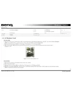 Предварительный просмотр 20 страницы BenQ DHR200 Service Manual