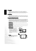 Preview for 2 page of BenQ DV2050 User Manual