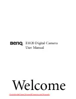 BenQ E1020 User Manual preview