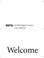 Preview for 1 page of BenQ E1050 User Manual