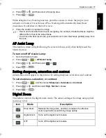 Preview for 21 page of BenQ E1050 User Manual