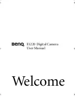 Preview for 1 page of BenQ E1220 User Manual