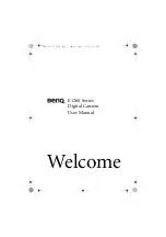 Preview for 1 page of BenQ E1260 Series User Manual