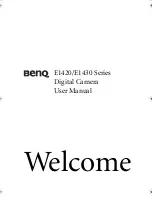 Preview for 1 page of BenQ E1420 Series User Manual