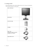 Preview for 4 page of BenQ E2000W User Manual